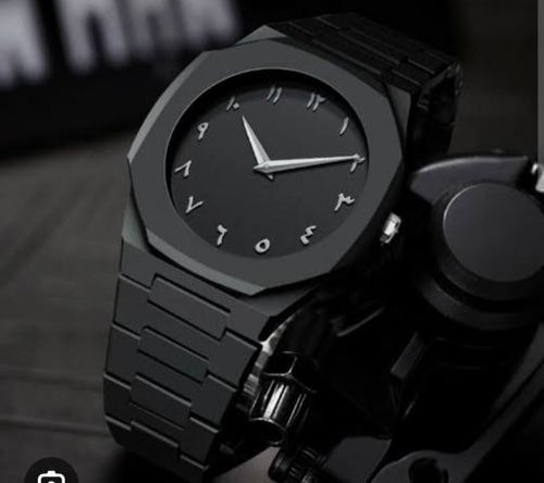 Full BLACK AURA Quartz Watch – Lightweight Design, , Premium Quality & Finish - Best Quality Analog Watch For Boys - Watch For Men | Full Black Color Watch - Without Box